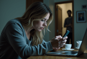 mon mari m'espionnait avec un logiciel sur mon téléphone