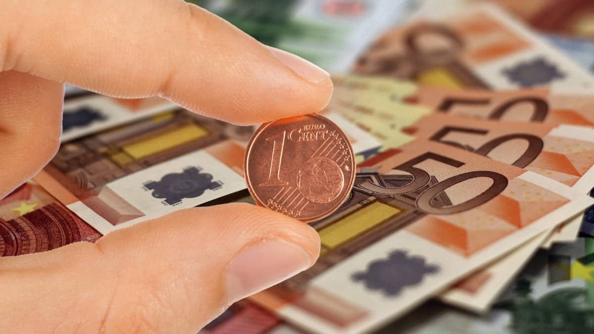 pièce de un centime rare