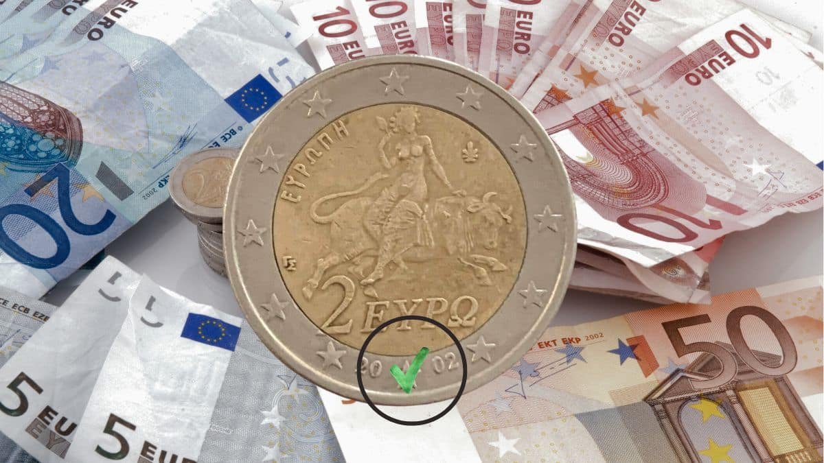 pièce 2 euros grecque