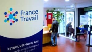 france travail et démission