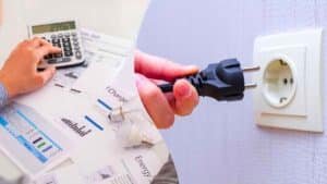 débrancher électroménager