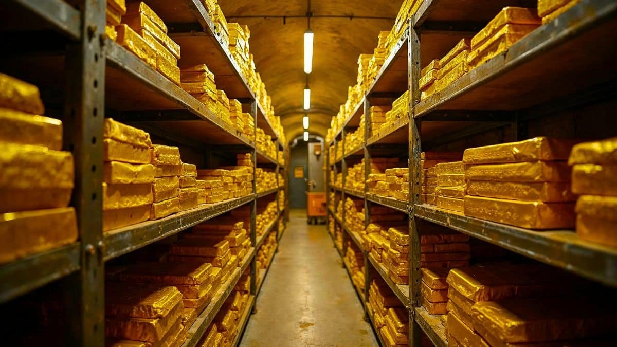 lingot d'or appartenant à la france