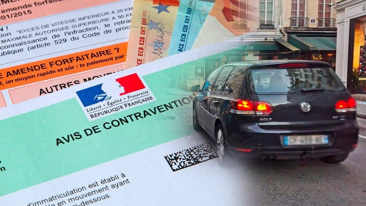 immobilisation du véhicule et 750€ d’amende à cause de cet oubli (courant) lors d’un contrôle routier