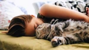 chat dort avec vous chaque nuit