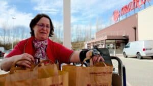 cliente d'un carrefour