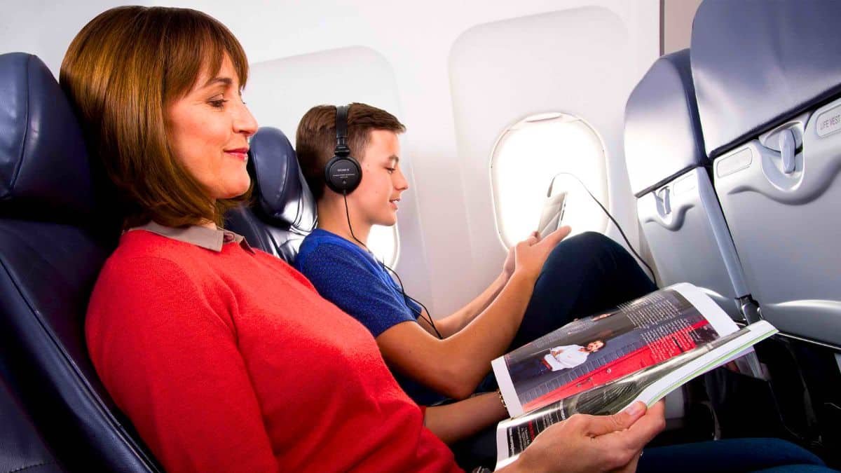 incliner son siège dans l'avion