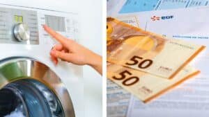 machine à laver et facture