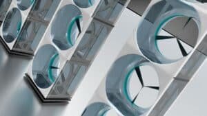 mur de lévitation magnétique