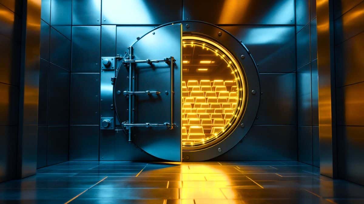 stock d'or enterré sous paris