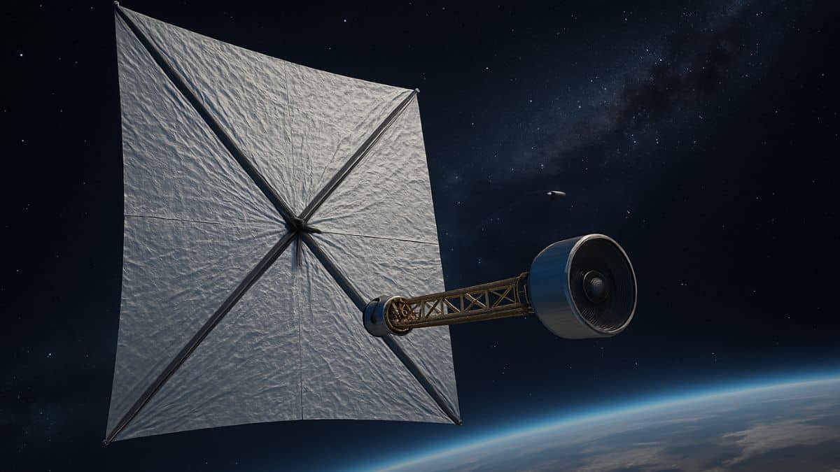 ces voiles spatiales construites en 24h vont permettre des missions interplanétaires rapides pour visiter l'univers