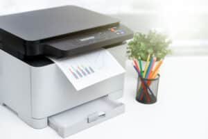 printer, copier device in office